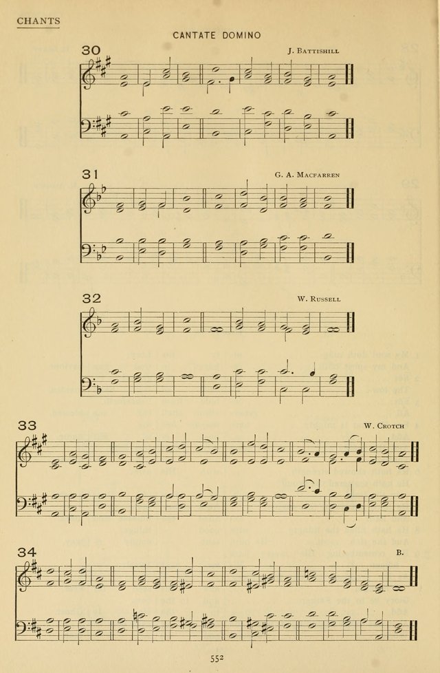 Church Hymns and Tunes page 552