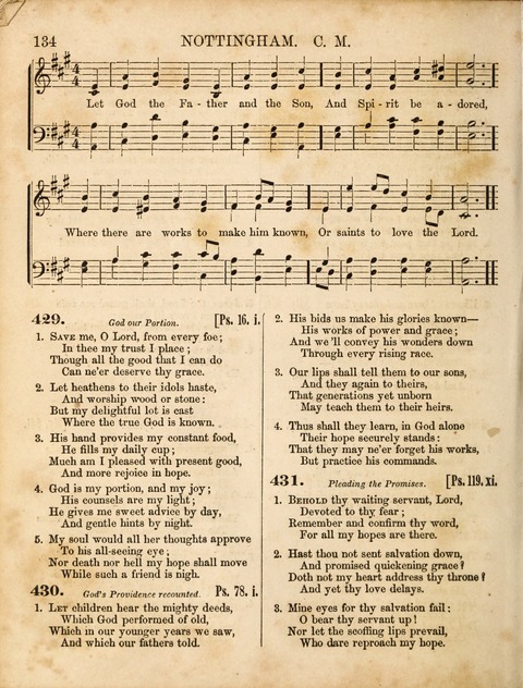 Congregational Hymn and Tune Book; containing the Psalms and Hymns of the General Association of Connecticut, adapted to Suitable Tunes page 134