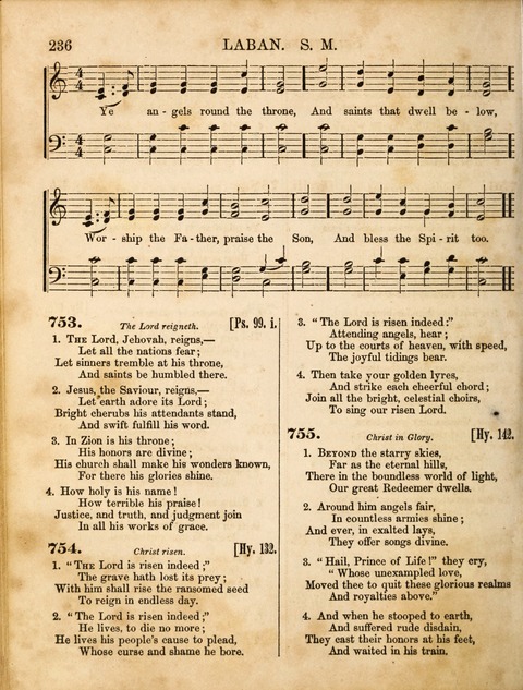 Congregational Hymn and Tune Book; containing the Psalms and Hymns of the General Association of Connecticut, adapted to Suitable Tunes page 236