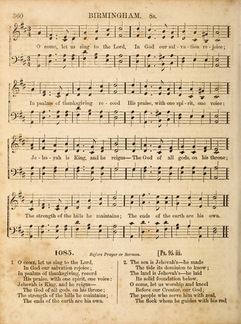 Congregational Hymn and Tune Book; containing the psalms and hymns of the General Association of Connecticut, adapted to suitable tunes page 362