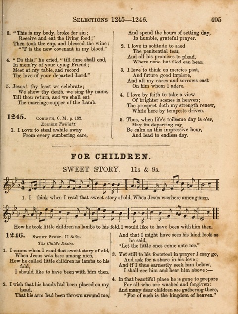 Congregational Hymn and Tune Book; containing the psalms and hymns of the General Association of Connecticut, adapted to suitable tunes page 409