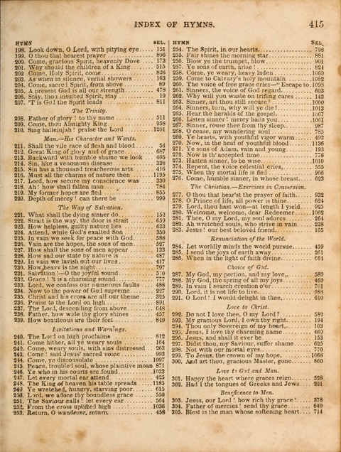 Congregational Hymn and Tune Book; containing the Psalms and Hymns of the General Association of Connecticut, adapted to Suitable Tunes page 419