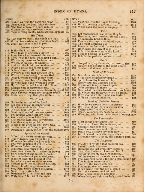 Congregational Hymn and Tune Book; containing the Psalms and Hymns of the General Association of Connecticut, adapted to Suitable Tunes page 421