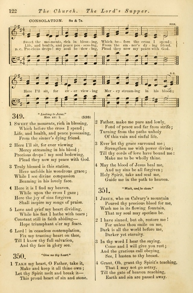 Christian Hymn and Tune Book, for use in Churches, and for Social and Family Devotions page 129