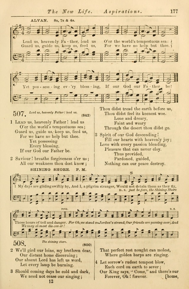 Christian Hymn and Tune Book, for use in Churches, and for Social and Family Devotions page 184
