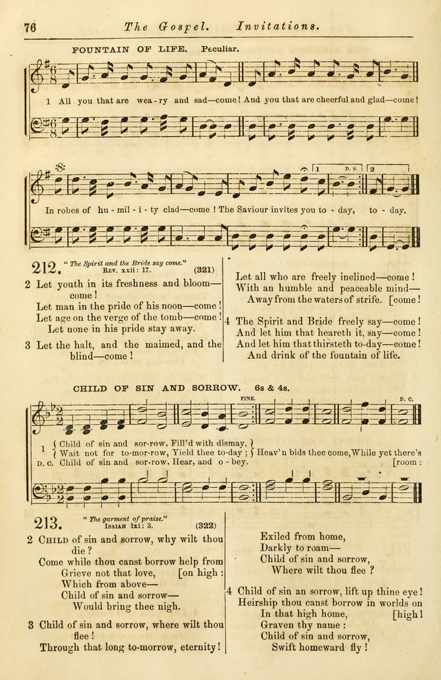 Christian Hymn and Tune Book, for use in Churches, and for Social and Family Devotions page 83
