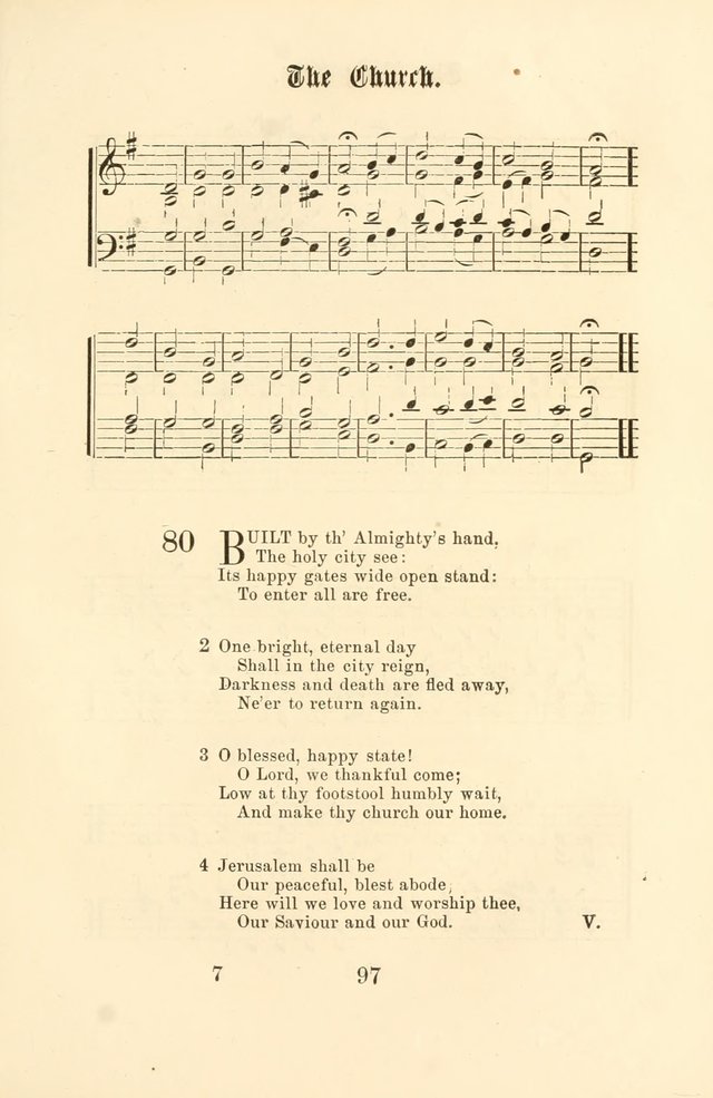 The Christian Hymnal, Hymns with Tunes for the Services of the Church page 104