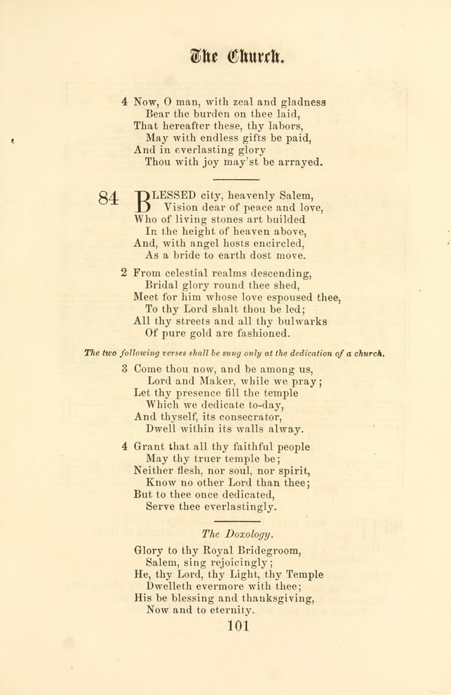 The Christian Hymnal, Hymns with Tunes for the Services of the Church page 108