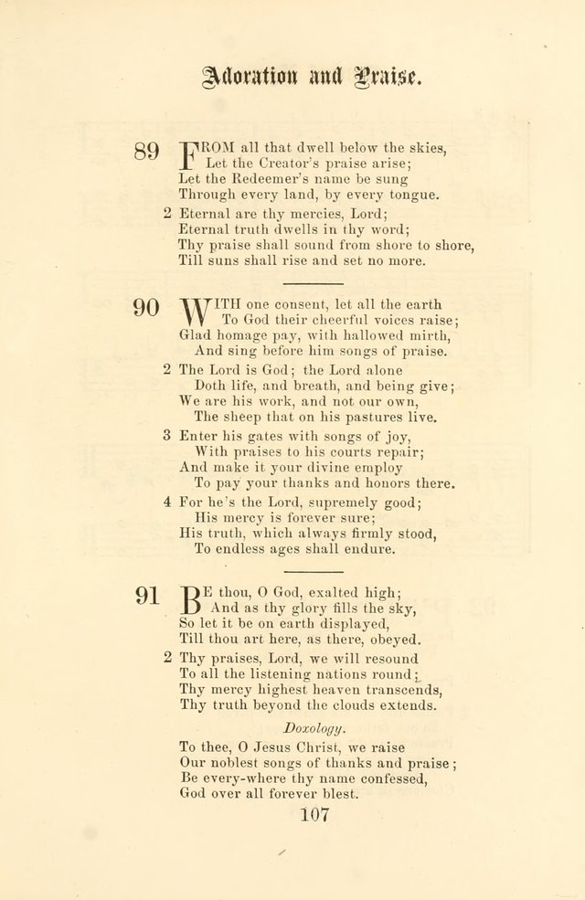 The Christian Hymnal, Hymns with Tunes for the Services of the Church page 114