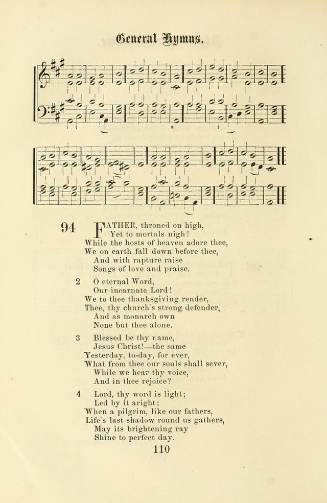 The Christian Hymnal, Hymns with Tunes for the Services of the Church page 117