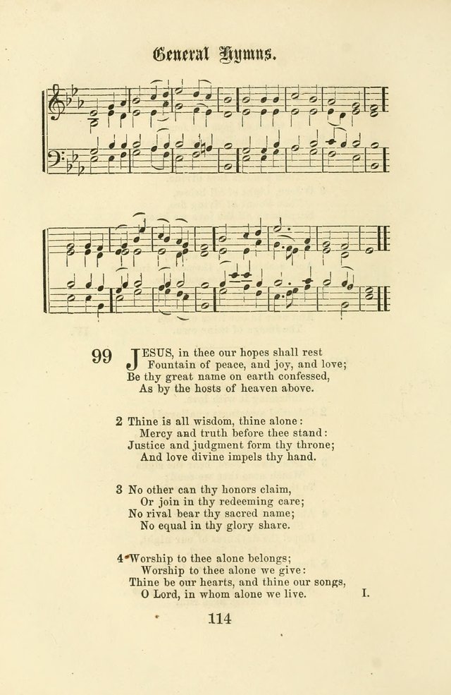 The Christian Hymnal, Hymns with Tunes for the Services of the Church page 121