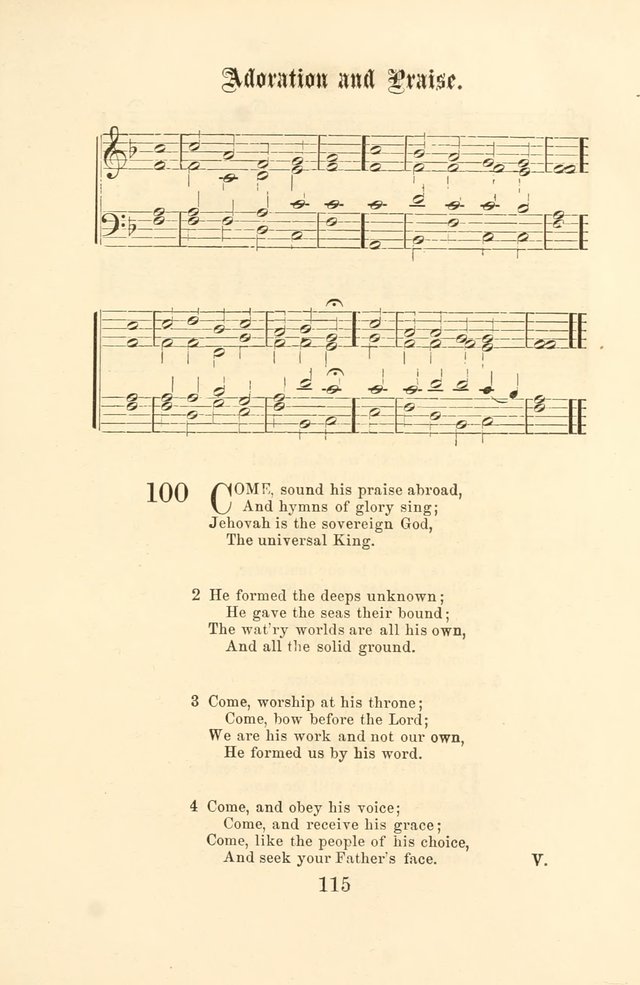 The Christian Hymnal, Hymns with Tunes for the Services of the Church page 122