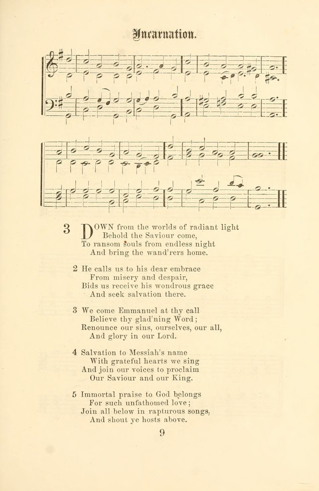 The Christian Hymnal, Hymns with Tunes for the Services of the Church page 16