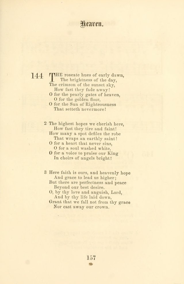 The Christian Hymnal, Hymns with Tunes for the Services of the Church page 164