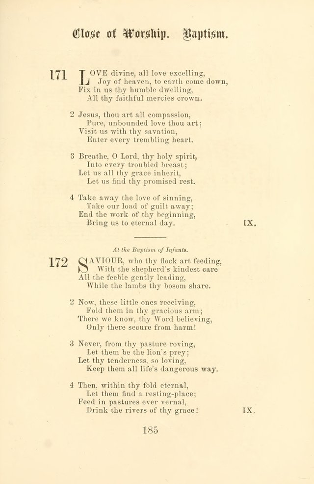 The Christian Hymnal, Hymns with Tunes for the Services of the Church page 192