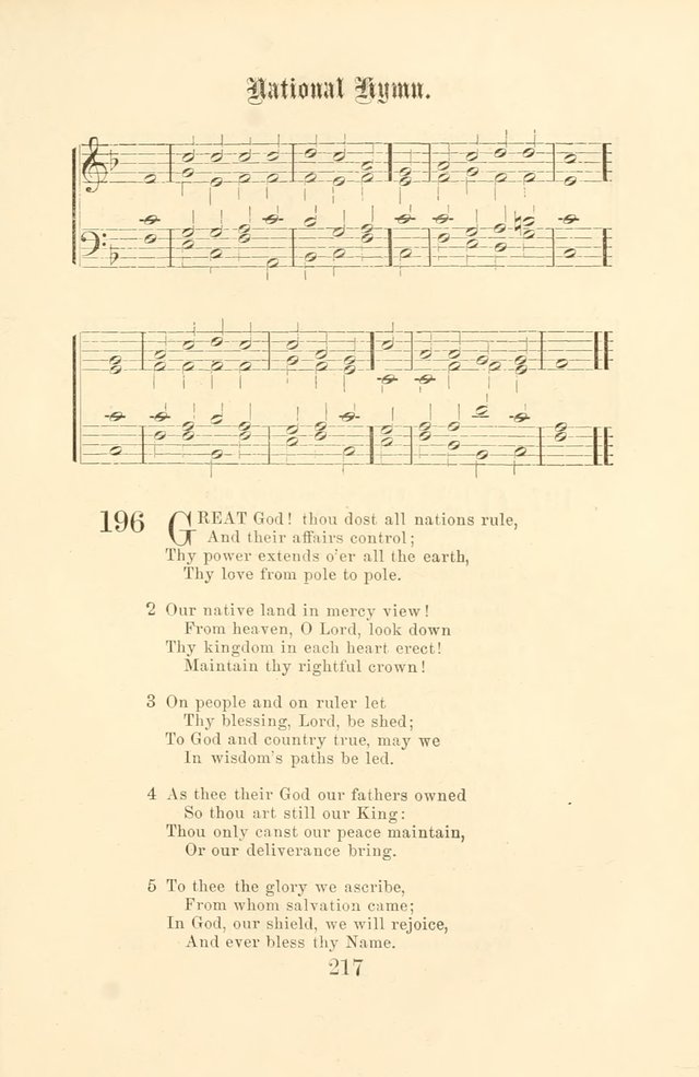 The Christian Hymnal, Hymns with Tunes for the Services of the Church page 224