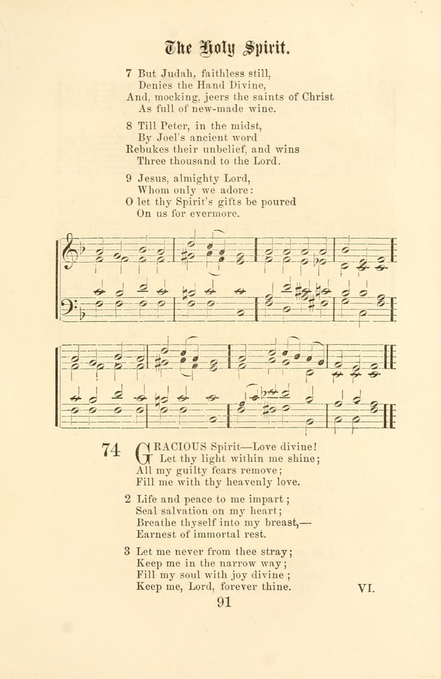 The Christian Hymnal, Hymns with Tunes for the Services of the Church page 98