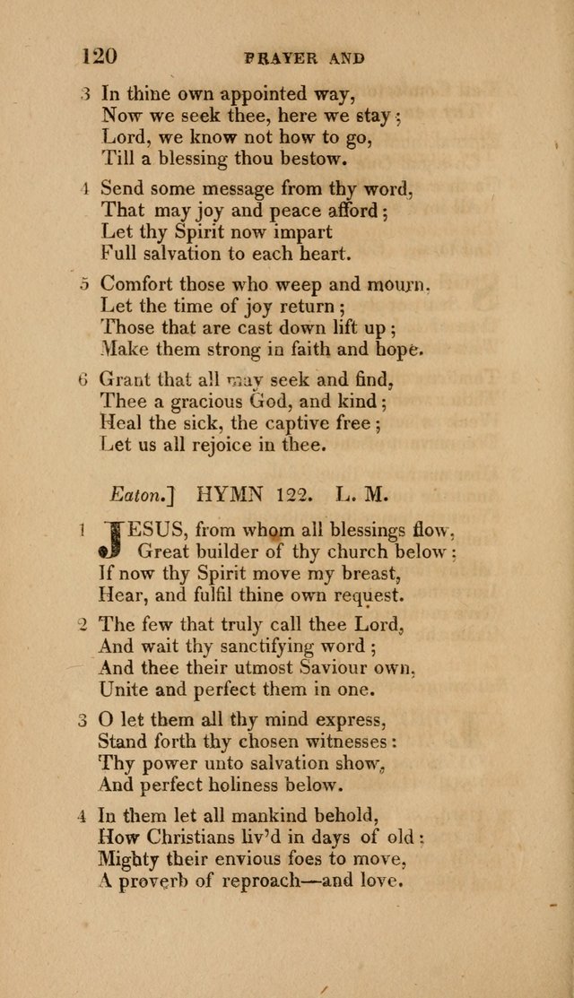 A Collection of Hymns for the Use of the Methodist Episcopal Church: Principally from the Collection of the Rev. John Wesley. M. A. page 125