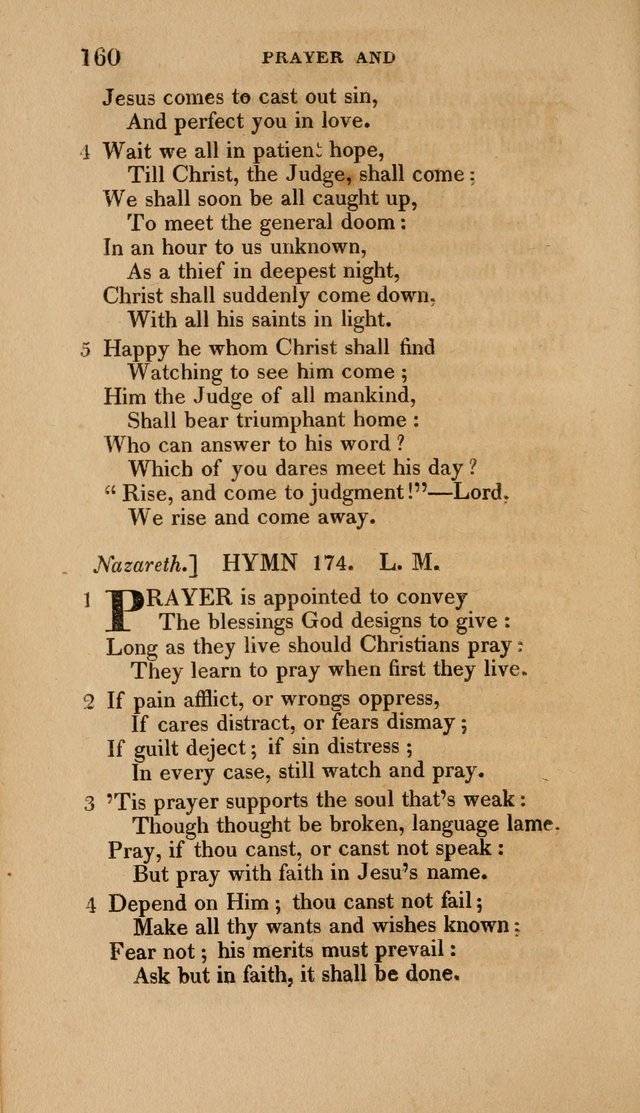 A Collection of Hymns for the Use of the Methodist Episcopal Church: Principally from the Collection of the Rev. John Wesley. M. A. page 165