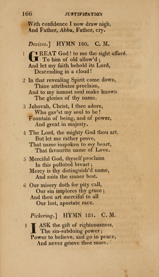 A Collection of Hymns for the Use of the Methodist Episcopal Church: Principally from the Collection of the Rev. John Wesley. M. A. page 171