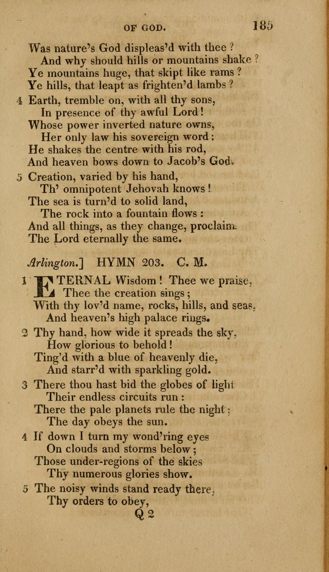 A Collection of Hymns for the Use of the Methodist Episcopal Church: Principally from the Collection of the Rev. John Wesley. M. A. page 190