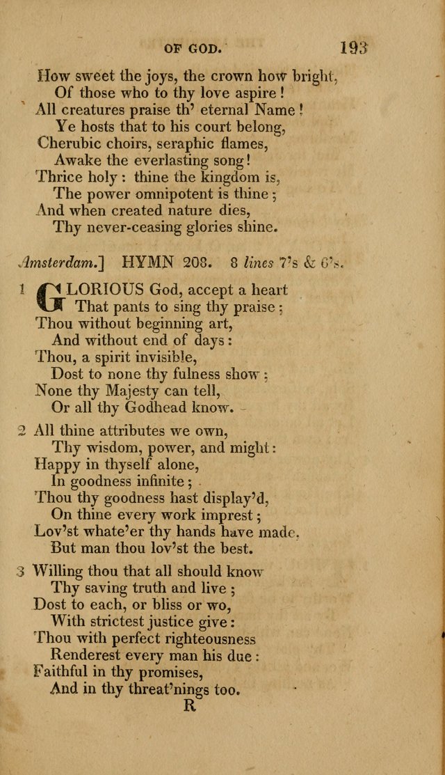 A Collection of Hymns for the Use of the Methodist Episcopal Church: Principally from the Collection of the Rev. John Wesley. M. A. page 198