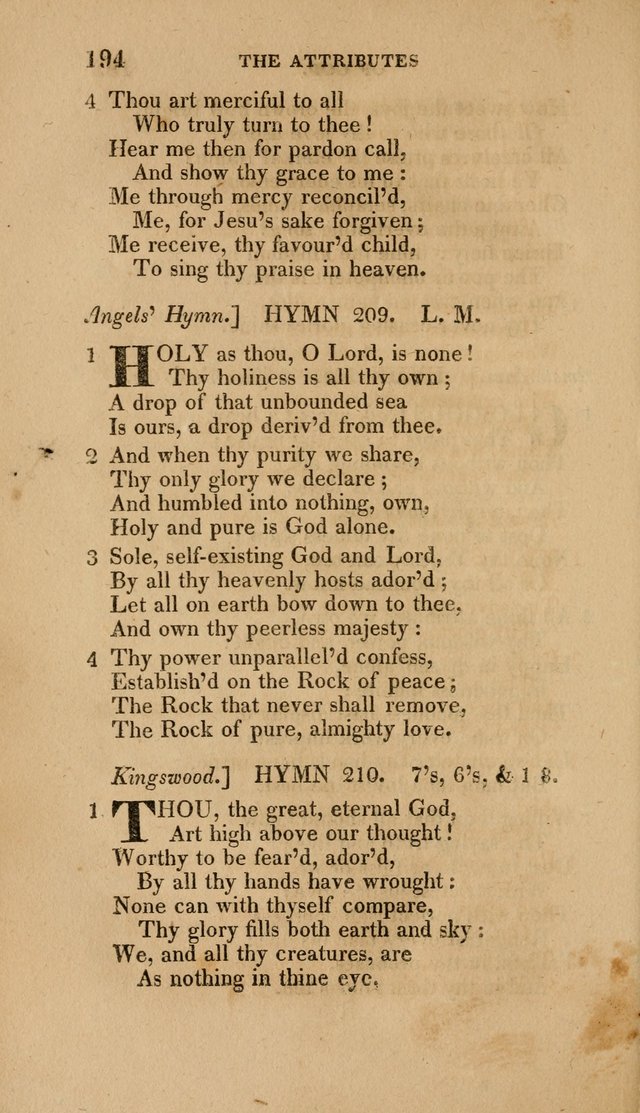 A Collection of Hymns for the Use of the Methodist Episcopal Church: Principally from the Collection of the Rev. John Wesley. M. A. page 199