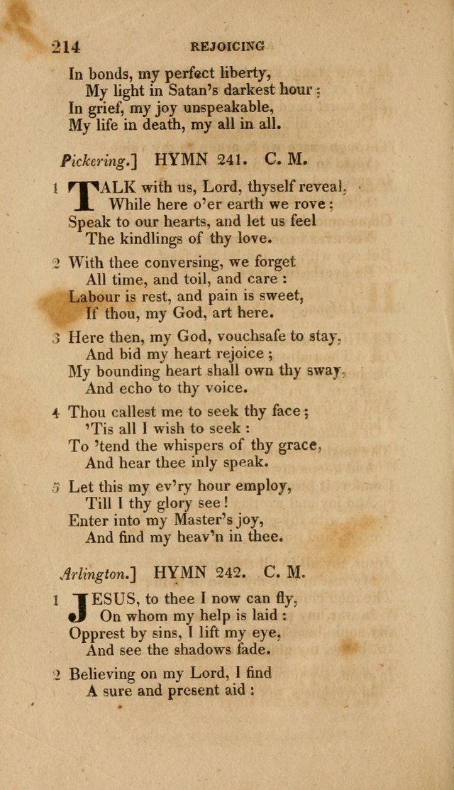 A Collection of Hymns for the Use of the Methodist Episcopal Church: Principally from the Collection of the Rev. John Wesley. M. A. page 219