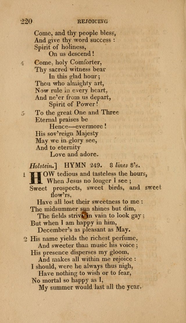 A Collection of Hymns for the Use of the Methodist Episcopal Church: Principally from the Collection of the Rev. John Wesley. M. A. page 225