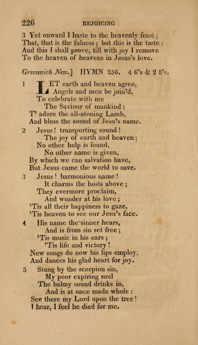 A Collection of Hymns for the Use of the Methodist Episcopal Church: Principally from the Collection of the Rev. John Wesley. M. A. page 231