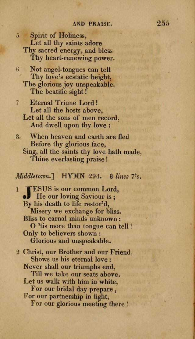 A Collection of Hymns for the Use of the Methodist Episcopal Church: Principally from the Collection of the Rev. John Wesley. M. A. page 260