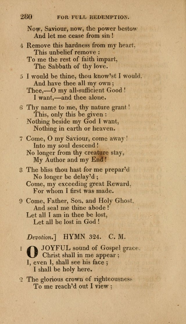 A Collection of Hymns for the Use of the Methodist Episcopal Church: Principally from the Collection of the Rev. John Wesley. M. A. page 285