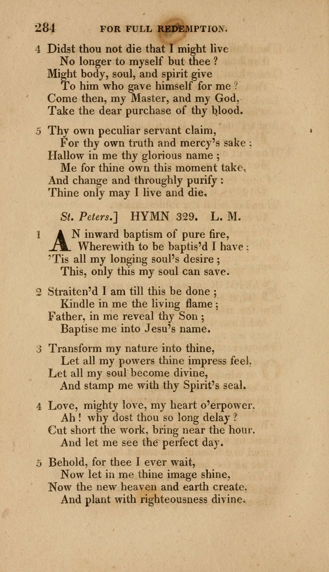 A Collection of Hymns for the Use of the Methodist Episcopal Church: Principally from the Collection of the Rev. John Wesley. M. A. page 289