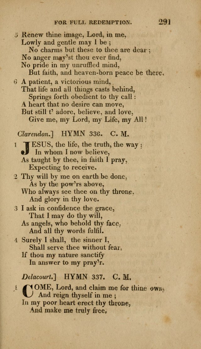 A Collection of Hymns for the Use of the Methodist Episcopal Church: Principally from the Collection of the Rev. John Wesley. M. A. page 296