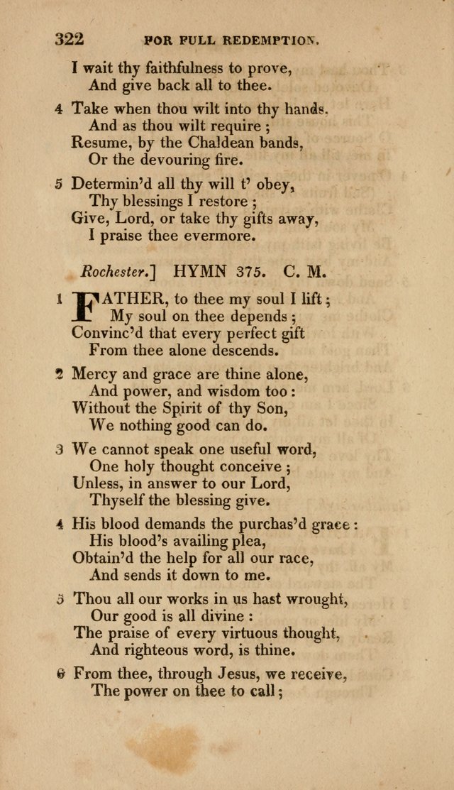 A Collection of Hymns for the Use of the Methodist Episcopal Church: Principally from the Collection of the Rev. John Wesley. M. A. page 327