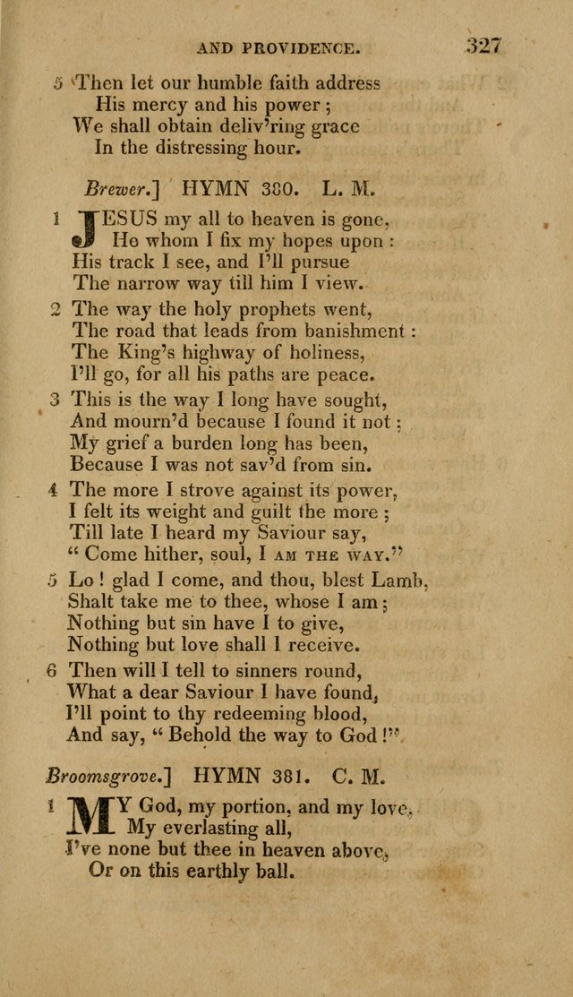 A Collection of Hymns for the Use of the Methodist Episcopal Church: Principally from the Collection of the Rev. John Wesley. M. A. page 332