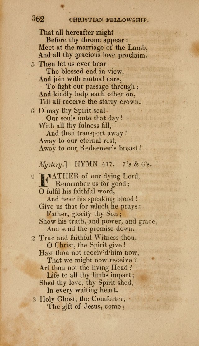 A Collection of Hymns for the Use of the Methodist Episcopal Church: Principally from the Collection of the Rev. John Wesley. M. A. page 367