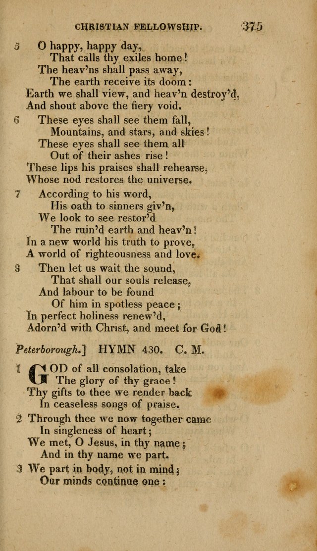 A Collection of Hymns for the Use of the Methodist Episcopal Church: Principally from the Collection of the Rev. John Wesley. M. A. page 380