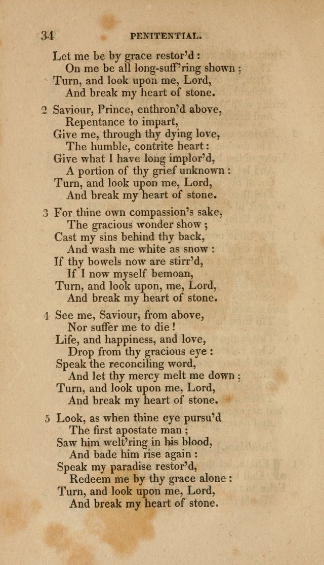 A Collection of Hymns for the Use of the Methodist Episcopal Church: Principally from the Collection of the Rev. John Wesley. M. A. page 39