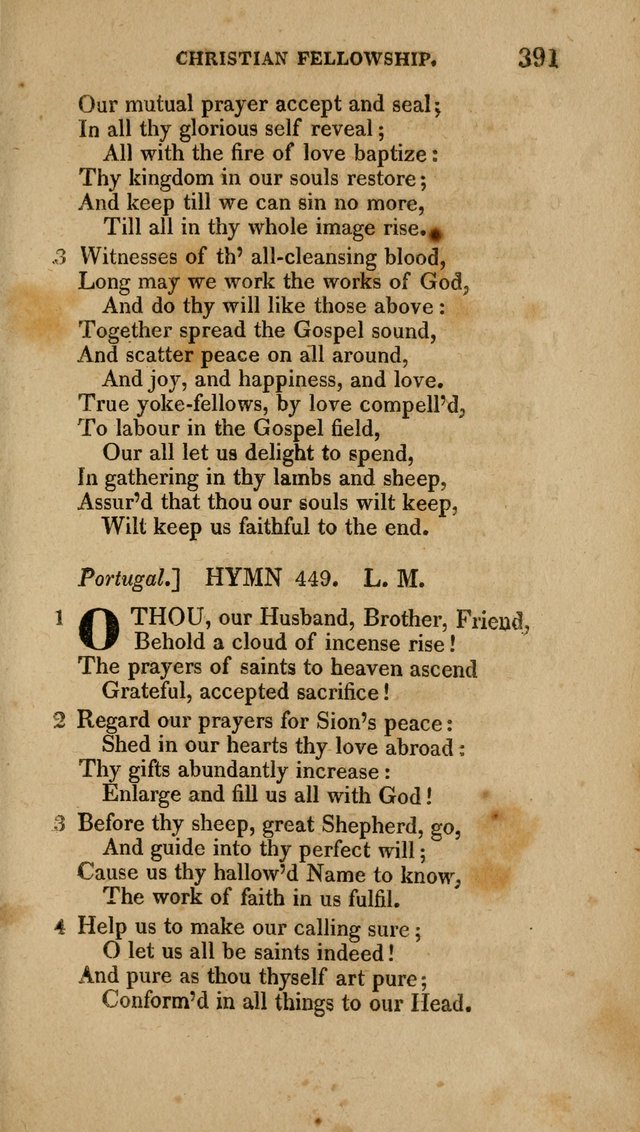 A Collection of Hymns for the Use of the Methodist Episcopal Church: Principally from the Collection of the Rev. John Wesley. M. A. page 396
