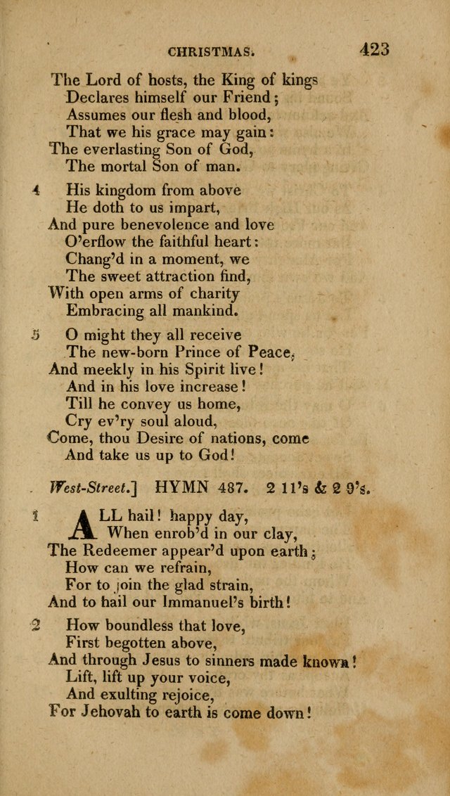 A Collection of Hymns for the Use of the Methodist Episcopal Church: Principally from the Collection of the Rev. John Wesley. M. A. page 428