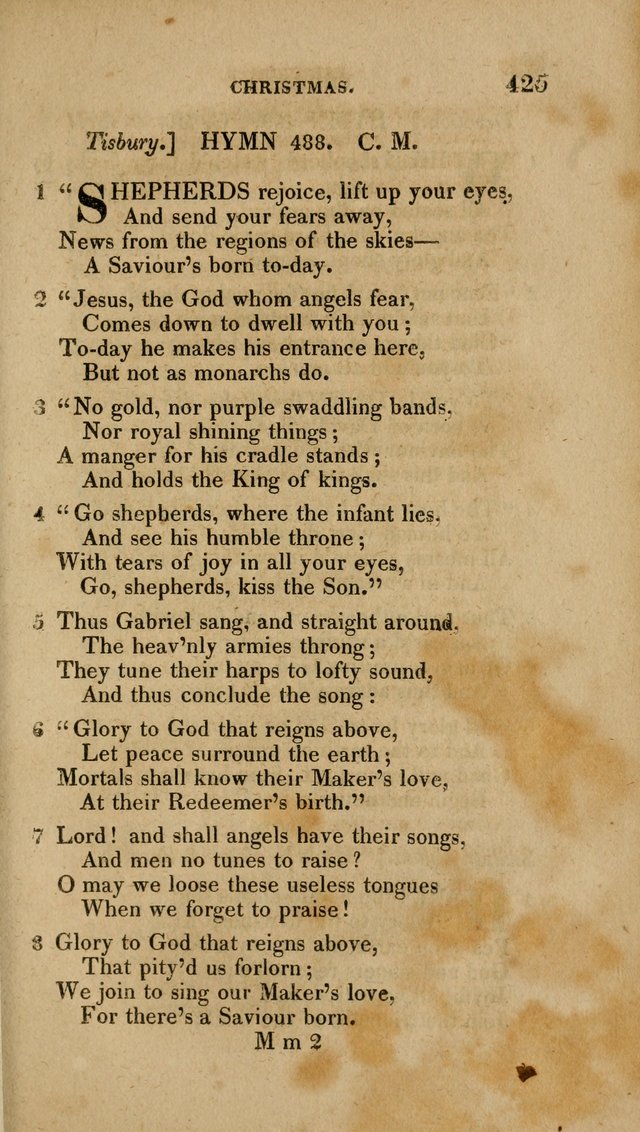 A Collection of Hymns for the Use of the Methodist Episcopal Church: Principally from the Collection of the Rev. John Wesley. M. A. page 430