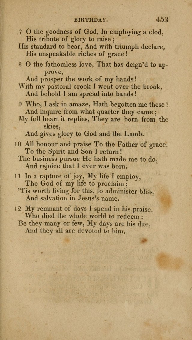 A Collection of Hymns for the Use of the Methodist Episcopal Church: Principally from the Collection of the Rev. John Wesley. M. A. page 458