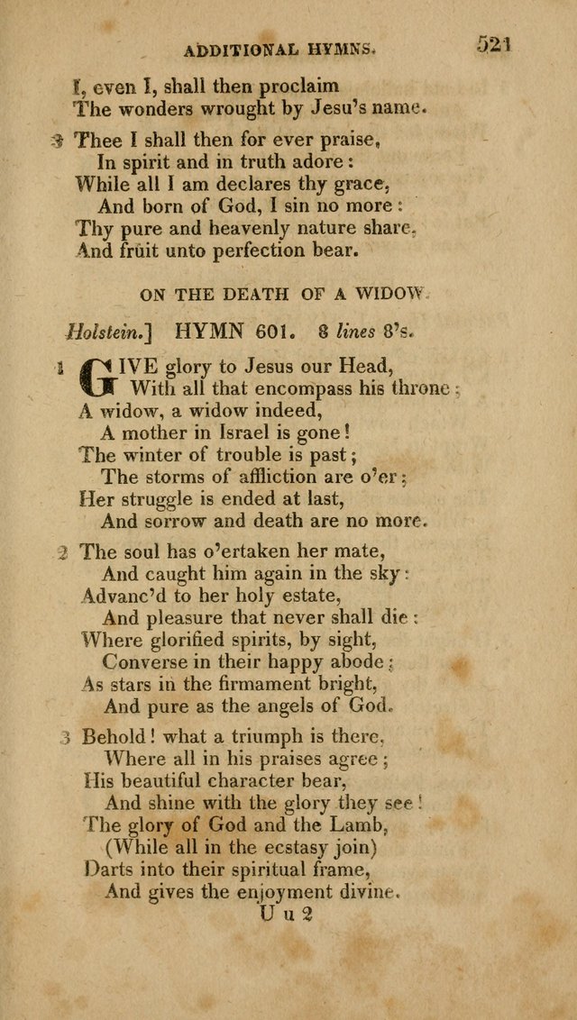 A Collection of Hymns for the Use of the Methodist Episcopal Church: Principally from the Collection of the Rev. John Wesley. M. A. page 526