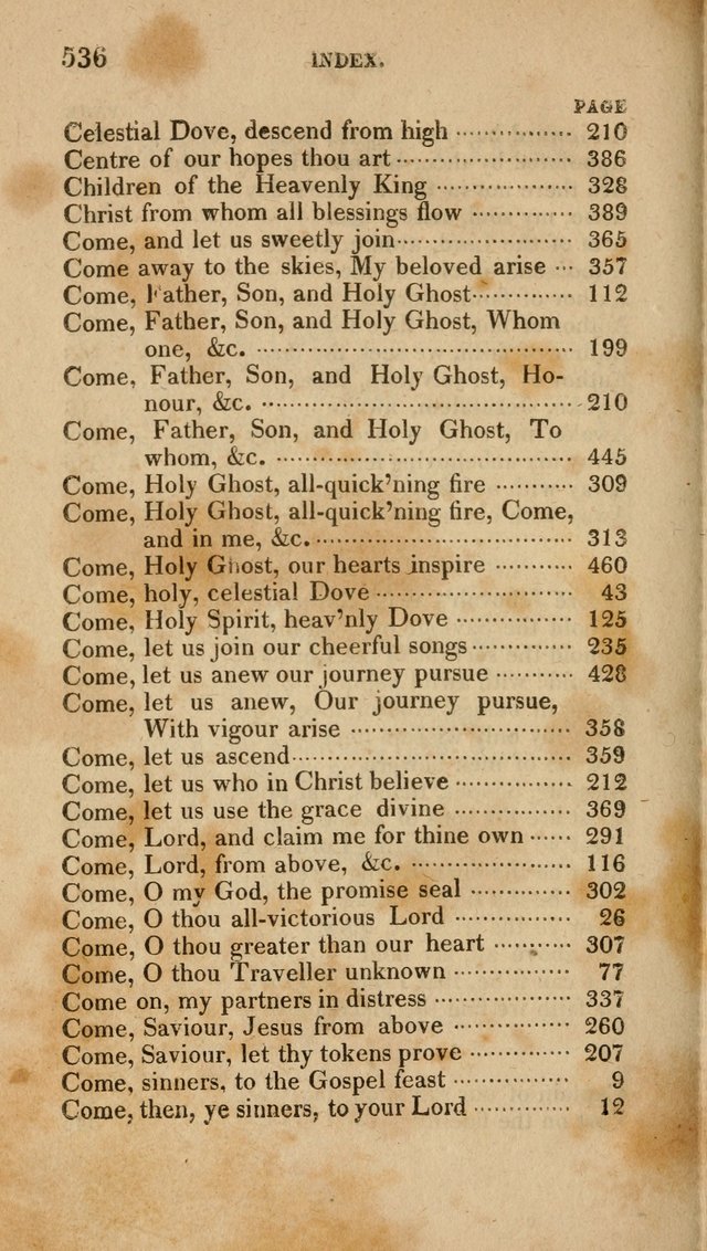 A Collection of Hymns for the Use of the Methodist Episcopal Church: Principally from the Collection of the Rev. John Wesley. M. A. page 541
