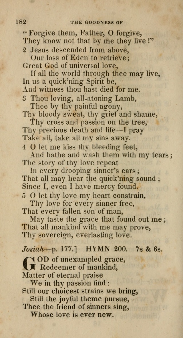 A Collection of Hymns for the Use of the Methodist Episcopal Church: principally from the collection of  Rev. John Wesley, M. A., late fellow of Lincoln College, Oxford; with... (Rev. & corr.) page 182