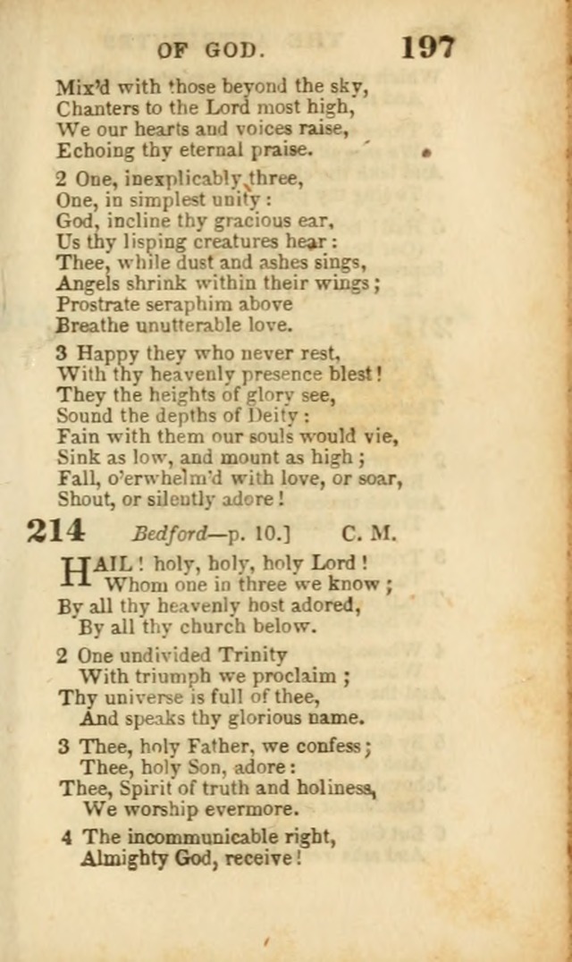 A Collection of Hymns: for the use of the Methodist Episcopal Church, principally from the collection of the Rev. John Wesley, A. M., late fellow of Lincoln College..(Rev. and corr. with a supplement) page 199