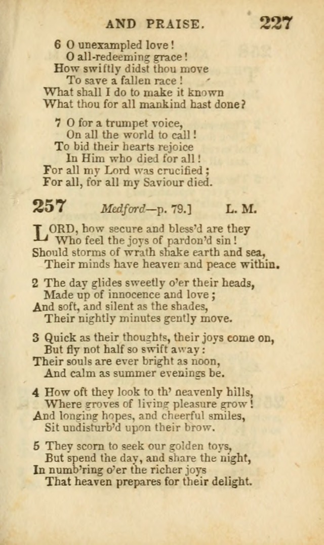 A Collection of Hymns: for the use of the Methodist Episcopal Church, principally from the collection of the Rev. John Wesley, A. M., late fellow of Lincoln College..(Rev. and corr. with a supplement) page 229