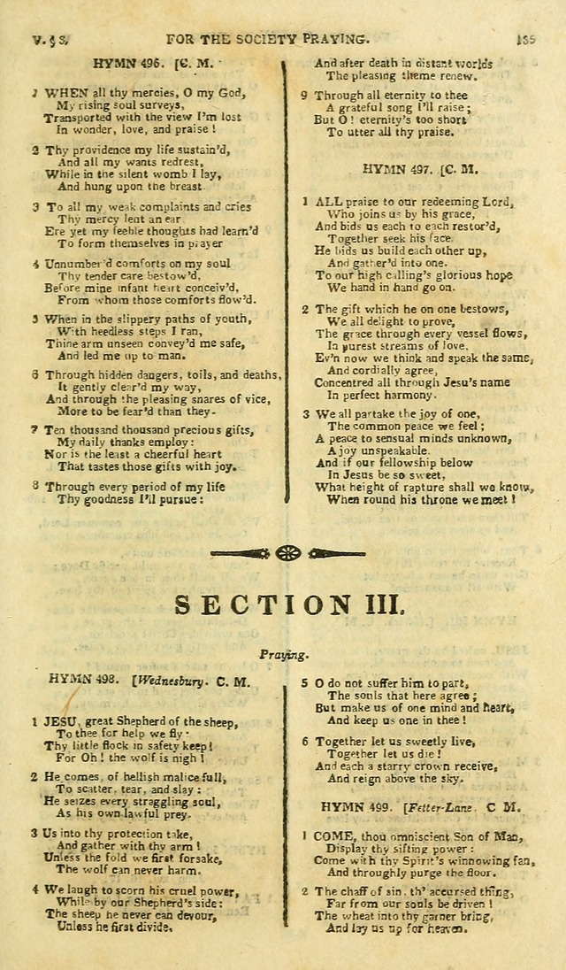 A Collection of Hymns: for the use of the people called Methodists; in miniature page 139