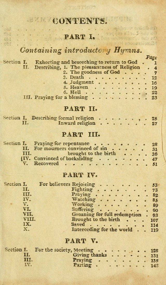 A Collection of Hymns: for the use of the people called Methodists; in miniature page 163